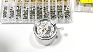100/300pcs Waterproof Watch Crown for Watch Repair and Replacement With Gold and Silver Color with Box