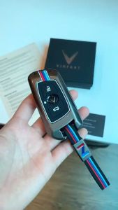 Ốp Da Chìa Khóa Ốp Bảo Vệ Chìa Khóa Phản Quang Xe Hơi Vinfast Lux