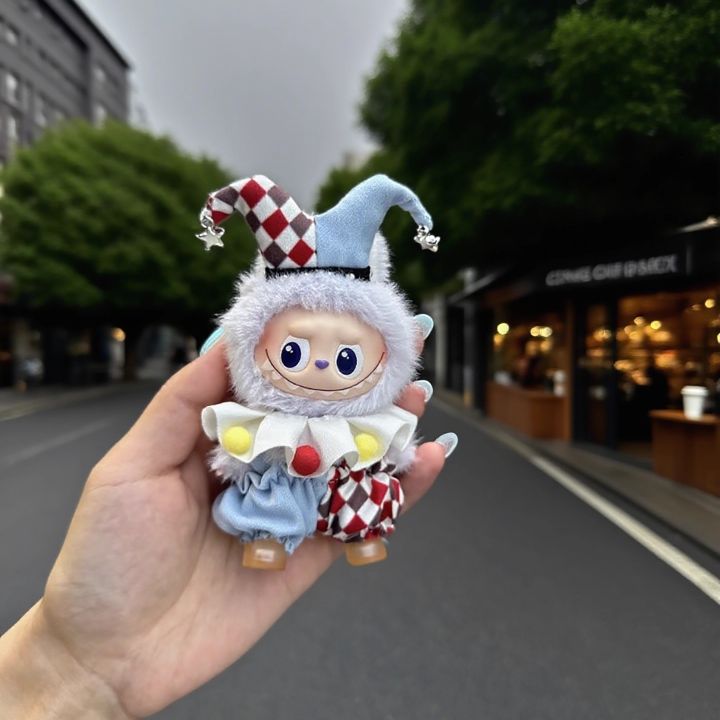 Labubu Clwon Labubu Mini 4.0 Clown Outfit Quần Áo Búp Bê Cotton Dễ Thương Cho Búp Bê ...