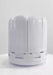 โคมไฟพับได้ หลอดไฟทรงใบพัด หลอดไฟ LED พับเก็บได้ ปรับมุมโคมไฟได้ ประหยัดพลังงานไฟ 28W/60W ทรงใบพัด4+1