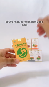 Paket Maag Atasi Asam Lambung Kalamag Jamu Tetes Herbal Asam Lambung Kronis 30ML & Madu Gaslo 180g