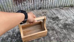 กระเช้าไม้ ของชำร่วย กระเช้าใส่ของ กระเช้าเล็ก กระเช้าตกแต่งร้านกาแฟ (ราคาถูกมาก!!!)