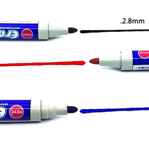 AOWA WB-528 Erasable Whiteboard Marker – Black Ink | 10pcs/Box | School & Office Supply by Art Kingdom PH