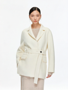 Vero Moda | Wool-containing Double-sided Coat with Belt