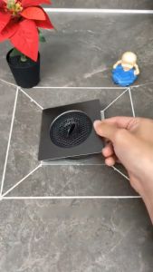 H&W 304 Stainless steel Bathroom Floor drain Deodorant device old floor drain refurbishment hair filter closure cover sewer deodorant anti-overflow