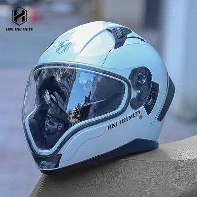 HNJ | Four Season High Vision Drinkable 3C Approved Full Face Helmet