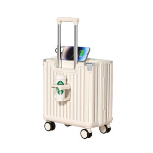 MIMANI | Fashionable Lightweight 20-Inch Travel Suitcase With Combination Lock For Men And Women Compact Carry-On Bag With Rolling Wheels