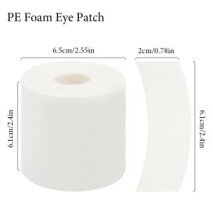 110Pcs/Roll Foam Eyelash Extension Stickers Eye Tapes Under Eyelash Gel Pads Adhesive Tape Eye Patches Eyepad Makeup Accessories