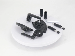 Rocket Bar End Side Mirror Cast Alloy HD Lens Fully Adjustable Universal