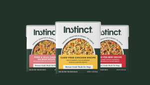 Instinct Dog Freshly Crafted Meals Pork & Wild-Caught Salmon Recipe/ Cage-Free Chicken Recipe/ Grass-Fed Beef Recipe - Gently Cooked Wet Dog Food 11oz - Ready to Serve - No Fridge