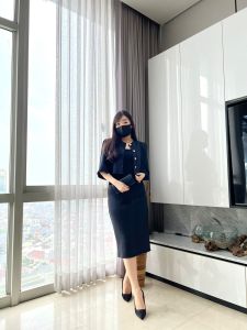 LALISA DRES+CARDI SCUBA IMPORT 8022 MV