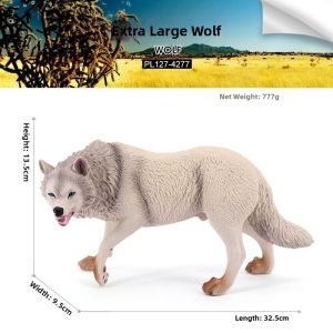 Realistic Wildlife Model Wolf