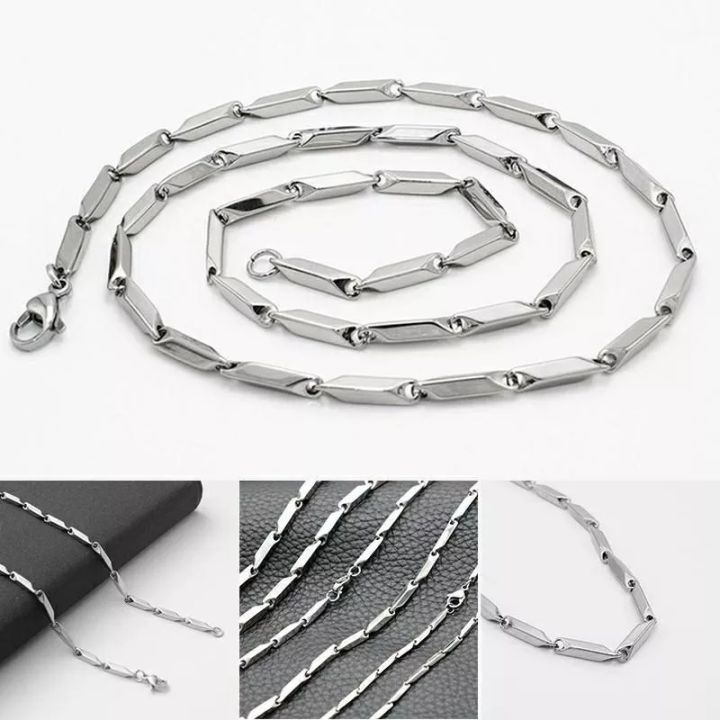 Stainless%20Steel%20Chain%20Necklace%20Tube%20Bamboo%20Punk%20Fashion%20Style%20Rantai%20Leher%20Lelaki%20Wanita%20%E4%B8%8D%E9%94%88%E9%92%A2%E9%A1%B9%E9%93%BE%20-%20Image%206