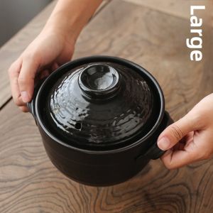 Charcoal Stove Mini Casserole for One Person Small Casserole Pot Olive Charcoal Shadiao Fire Carbon Stove Vice List Stove Tea Stove Casserole