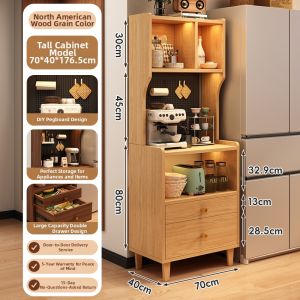 OYIla | Narrow High Storage Cabinet