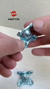 2 Cái Đầu nối cửa tủ hình con bướm phụ kiện nối ván gỗ nội thất