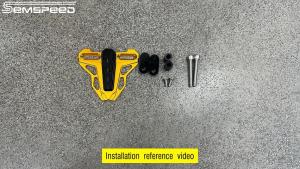 Semspeed trước xe máy phanh đĩa Caliper bảo vệ Nắp bơm cho Honda Forza ADV 350 adv350 forza350 2022-2025