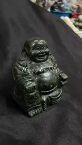 แกะสลักพระสังกัจจายน์ หน้าตัก2.5นิ้ว ความสูง 3.5นิ้ว