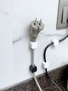 MallMainan-C1088 Cable Holder Organizer Isi 3pcs Kabel Klip Magnetic Serbaguna Clip Penyimpanan