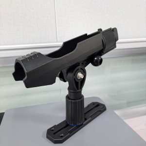 Adjustable Track Fishing Rod Holder Boat Plastic Fishing Rod Seat Canoe Fishing Gear BSET MATEL 7726N Motorcycle Equipment Accessories