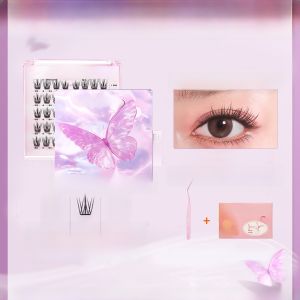 Mr.Wish Gentlewomens False Eyelashes Thin Lightweight Natural Looking Adhesive Free Easy to Use Beauty Tool from Mainland China