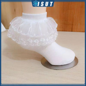 Baby Girl Breathable Ankle Lace Ruffle Socks