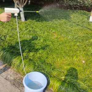 『Ymt.sto』Rechargeable Electric Spray Head | Adjustable Mist & Jet Modes | Hands-Free Watering | Timer Function Every 12/24H | Easy One-Button Operation 抽水喷枪