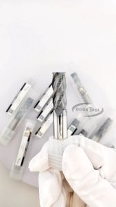 เอ็นมิลคาไบด์ ราฟ กัดหยาบ เคลือบ นาโน PCDVC5 ความแข็ง HRC66 โลหะ เหล็ก สแตนเลส