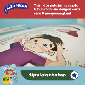 Buku Edukasi Sains Anak Pintar - Kidzopedia Keajaiban Tubuh Manusia - Hard Cover