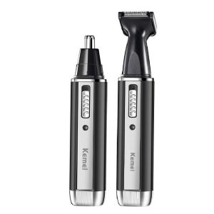 Bộ Dụng Cụ Cắt Tỉa Tóc Điện Kemei Sạc Lại Được Dành Cho Nam Giới - Dụng Cụ Chăm Sóc Toàn Diện Cho Việc Cạo Râu Tỉa Lông Mũi Tai Mặt Và Lông Mày