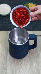🇸🇬SG Ready Stock🇸🇬 Electric Coffee Grinder Machine Bean Powder Stainless Steel Dry Food Blender for Nuts Herbs Grains