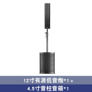 Ctvcter Bluetooth Speaker Array for Stage Performances Conferences Outdoor Use with Hifi Sound Box Wood Material 500W Power