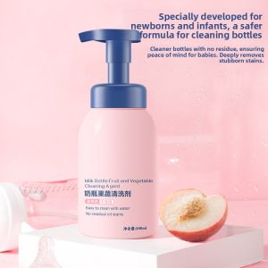 MONLEYTA | Baby Bottle Cleaning Liquid Special Cleaner Class A Children Baby Feeding Utensils Fruit Vegetable Toy Wash Bottle Cleaner