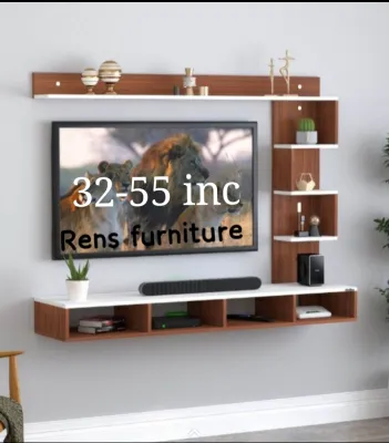 Rak tv gantung minimalis modern ukuran 120cm sampai 150cm lebar 15cm 20cm