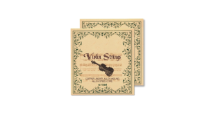 KAWES 4pcs/set V134 Violin Strings String Diameter Inchs :010-033 Steel Core King Lion Violin String White Copper Copper-Nickel