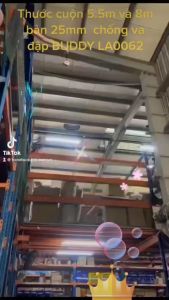 Thước cuộn 5.5m và 8m bản 25mm chống va đập BUDDY LA0062