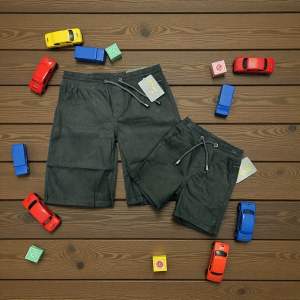 Kids Premium Twill Cotton Short Pant (12M–12Y) | Soft & Durable | Elastic Waist
