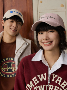 Champion | Retro Embroidered Color-block Baseball Cap