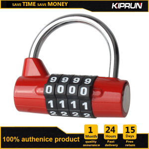 KIPRUN 4 Digit Combination Lock Heavy Duty Lock Resettable Digit Combo Weatherproof Security Padlock Luggage Travel Lock for Toolbox Closet Gym Locker Bicycle Luggage Cabinet