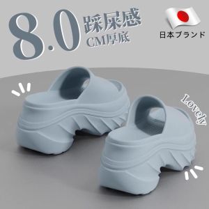 Dép Đế Dày Đế EVA Thường Ngày Mùa Hè Mới Ngoài Trời Tăng Chiều Cao Dép Xỏ Ngón Đi Biển Cao Gót Thời Trang Dép Xỏ Ngón Cotton Thoải Mái