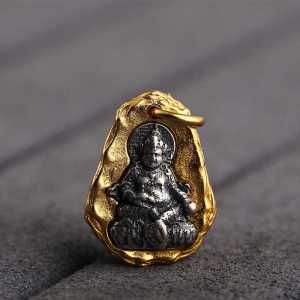 จี้เงินแท้ S925 จี้ทองคำโบราณ DIY เครื่องประดับแฟชั่น จี้ตกแต่ง จี้ติดหู เครื่องประดับแฟชั่นสำหรับผู้หญิง