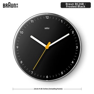 Braun | Silent and Simple Stylish Wall Clock