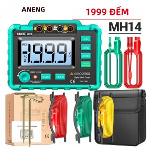 ANENG | ANENG MH14 Đồng Hồ Vạn Năng Kỹ Thuật Số Điện Trở Cách Điện Megohmmeter Máy Đo Điện Áp Mặt Đất Công Cụ Phát Hiện Thợ Điện