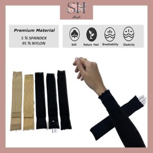[SH-006] Handsock Sleeve Cover Arm Glove Sarung Lengan Muslimah Aurat Sarung Tangan 手袜 袖套