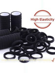 GUOQI | Elastic Durable Black Hair Band
