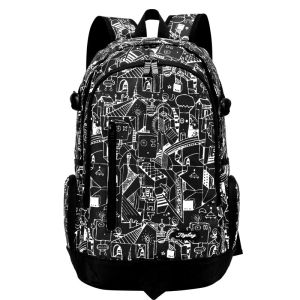 Backpack Womens Backpack Mens K-style Trendy Middle School Student Schoolbag Large Capacity Travel Bag Preppy Style Computer Bag Casual Bag