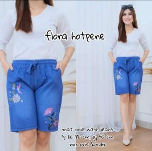 Paket 2Pcs Hotpant Standar Jumbo | Celana Pendek Wanita | Hotpant Jeans Wanita