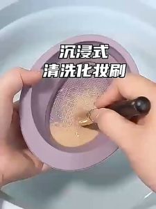 Soft Silicone Makeup Brush Cleaner Folding Powder Puff Cleaning Bowl Eyeshadow Brushes Wash Clean Mat Beauty Tools Scrubber Box