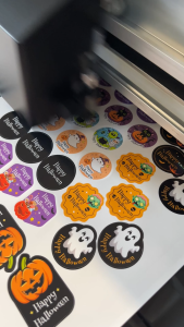 สติ๊กเกอร์เทศกาลฮาโลวีน Halloween น่ารัก 20-33 ดวง กันน้ำ (NEW ลงลายใหม่)