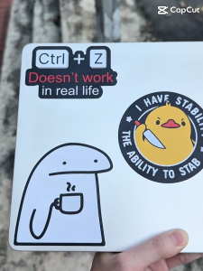Office Stickers Puns Meme Workplace Pelekat Pejabat Lawak & Comel Waterproof Decals